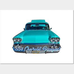 1958 Chevrolet Biscayne 2 Door Sedan Posters and Art